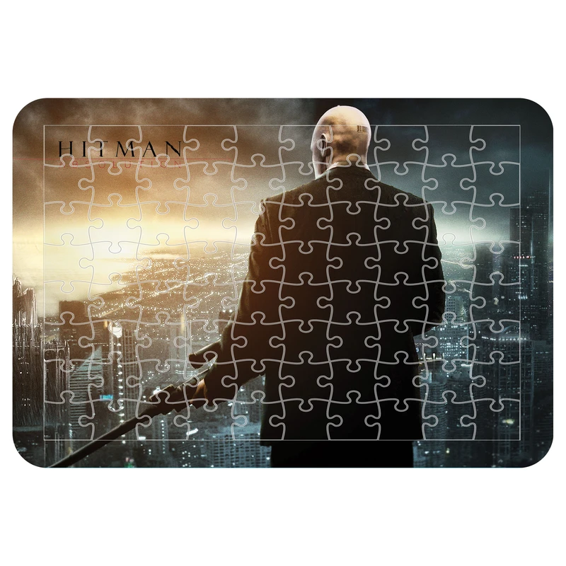 پازل 54 تکه مدل CHB1158 طرح بازی هیتمن