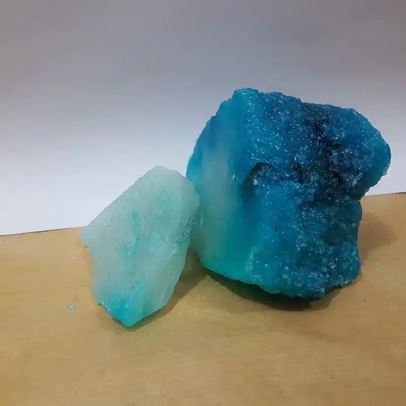 سنگ نمک دکوری مدل اقیانوس کد E5K14 بسته 2 عددی