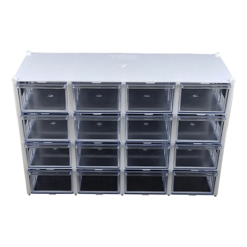 جعبه نخ و سوزن مدل 16 کشو b04