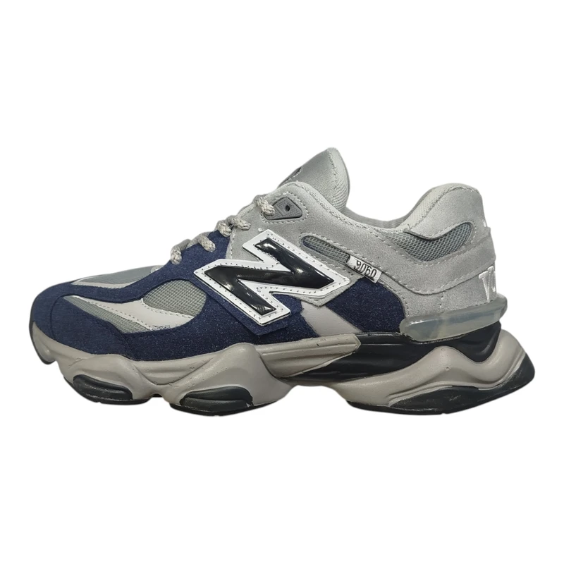 کفش پیاده‌روی مردانه مدل 9060 NEW B.A رنگ طوسی