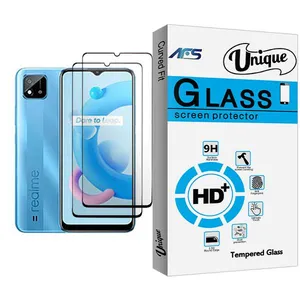 AFS Unique Glass MIX002 Screen Protector For Realme C20 Pack Of 2