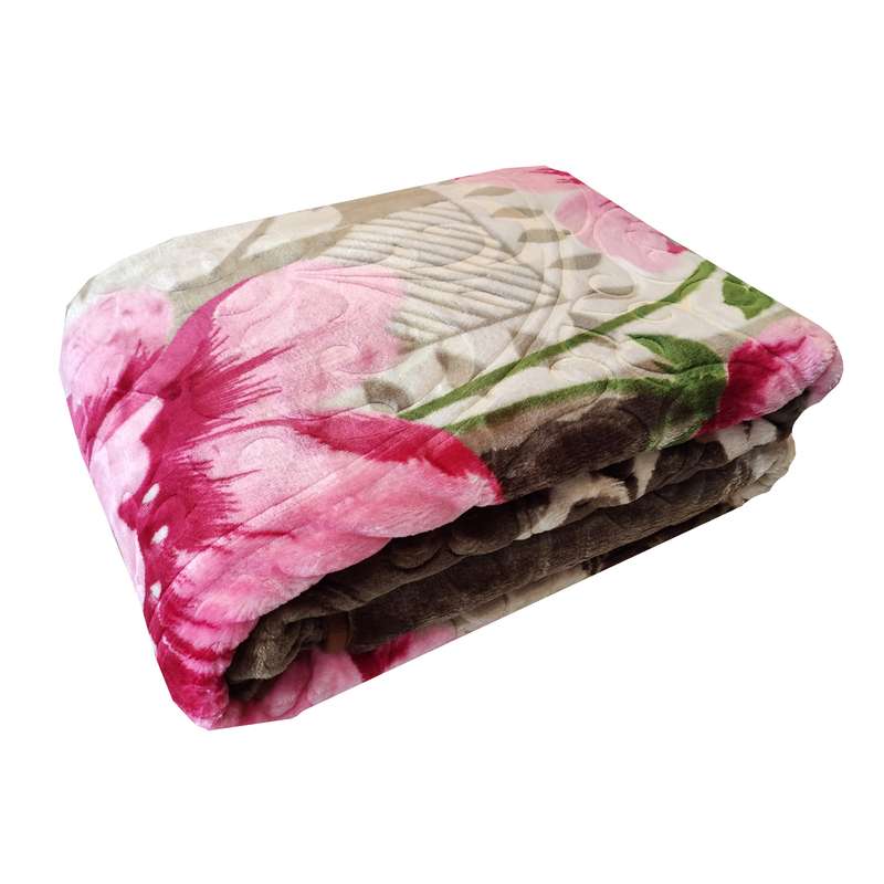 پتو گلبافت کد 385/01 سایز 160×220 سانتی متر