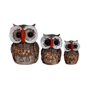 مجسمه مدل جغد کد 13 مجموعه 3 عددی