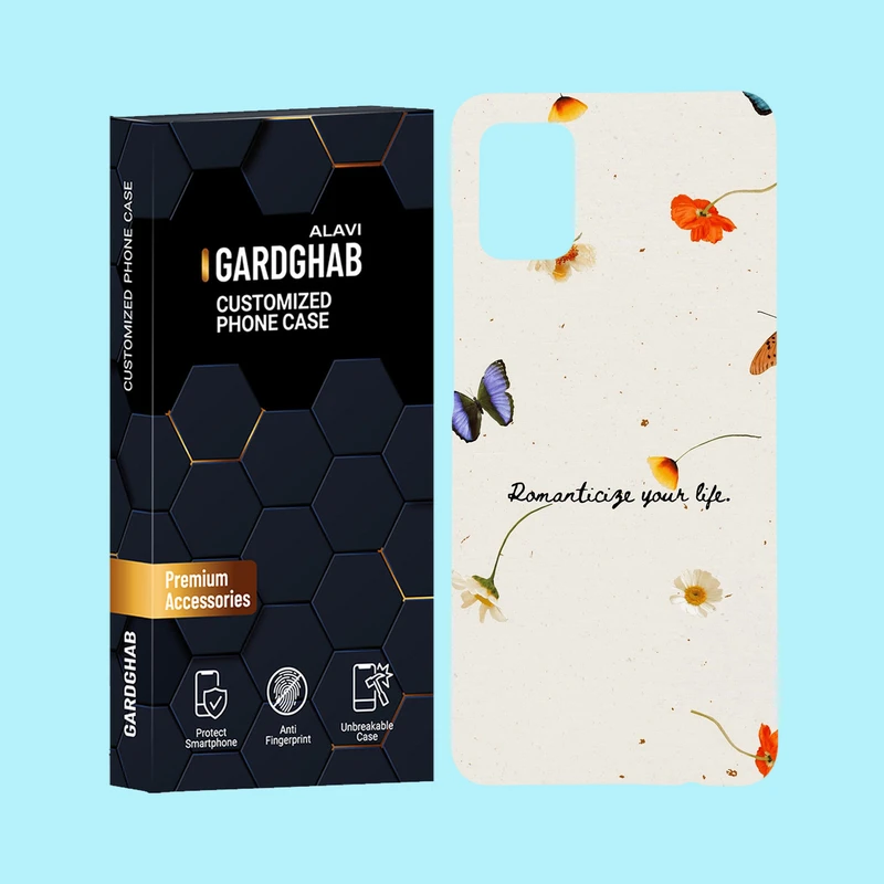 کاور گارد قاب علوی مدل عاشقانه مناسب برای گوشی موبایل سامسونگ Galaxy A31