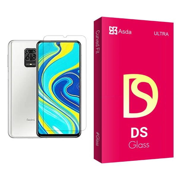 محافظ صفحه نمایش آسدا مدل DS Glass MIX001 مناسب برای گوشی موبایل شیائومی Redmi Note 9 Pro (India)