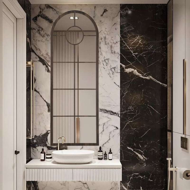 آینه سرویس بهداشتی الف مدل ساغر