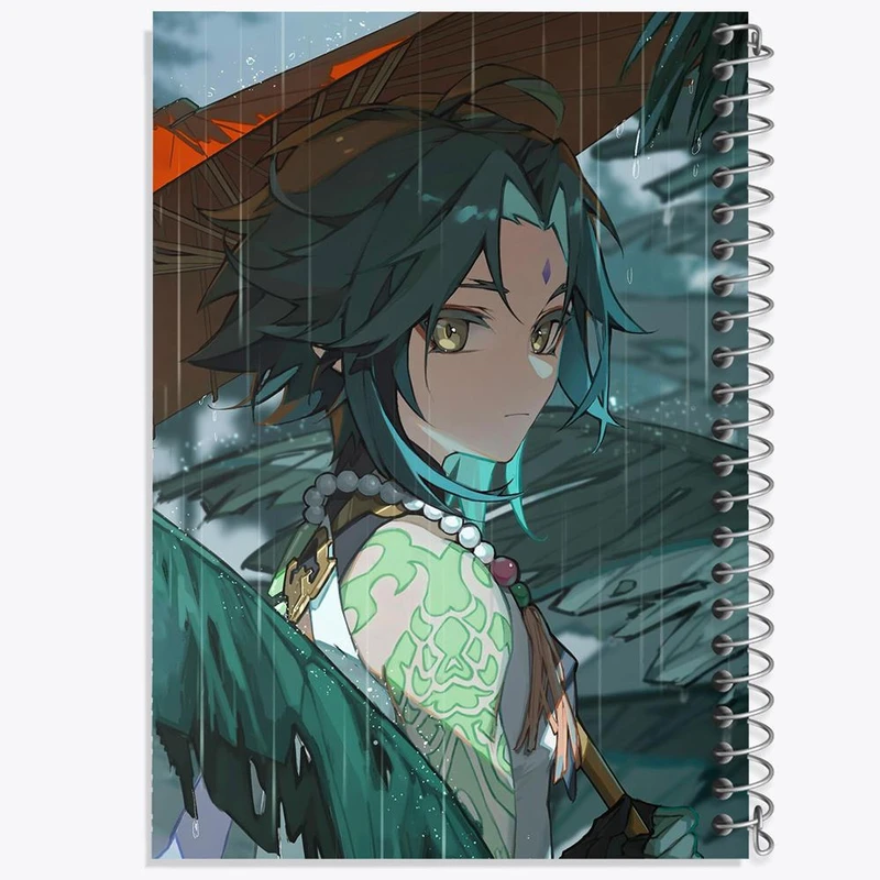 دفتر لیست خرید 50 برگ خندالو طرح بازی گنشین ایمپکت Genshin Impact کد 25699