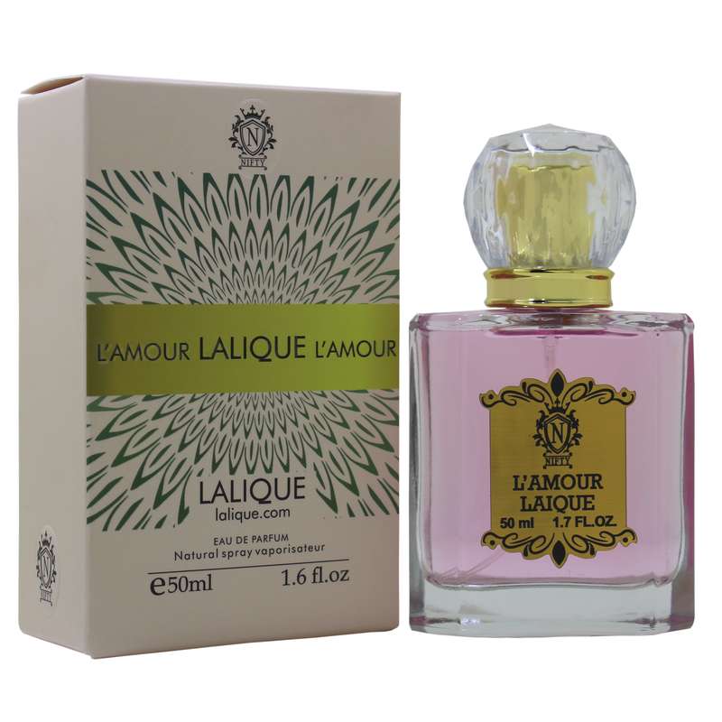 ادوپرفیوم زنانه نیفتی مدل LALIQUE LAMOUR حجم 50 میلی لیتر