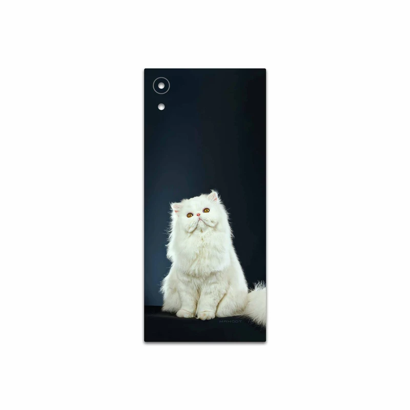 برچسب پوششی ماهوت مدل Persian cat مناسب برای گوشی موبایل سونی Xperia XA1
