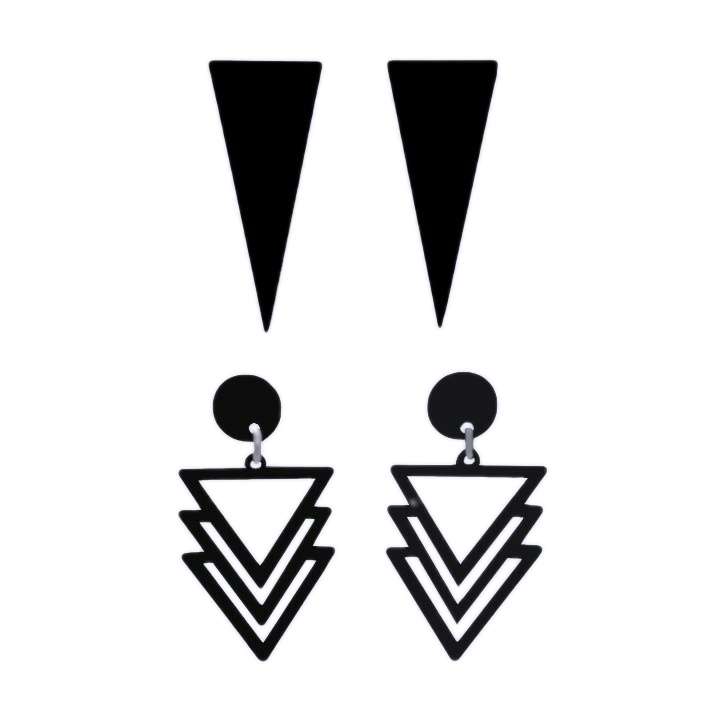 گوشواره زنانه مدل مثلث کد E.MST.KG مجموعهی دو عددی گوشواره زنانه مدل مثلث کد E.MST.KG مجموعهی دو عددی