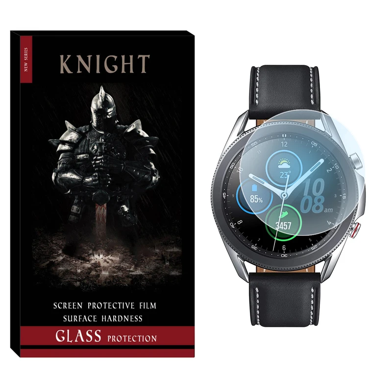 محافظ صفحه نمایش شیشه‌ای نایت مدل SH-KT مناسب برای ساعت هوشمند سامسونگ Galaxy Watch 3 41mm