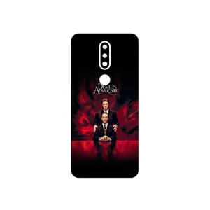 MAHOOT The Devils Advocate Cover Sticker for Nokia 7.1