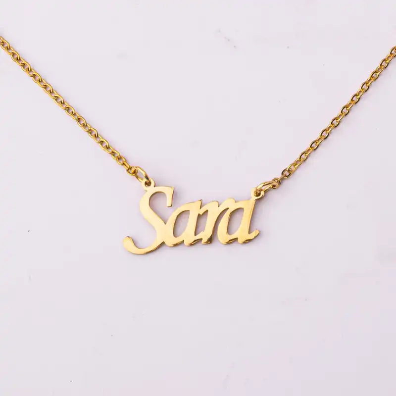 گردنبند مدل اسم سارا