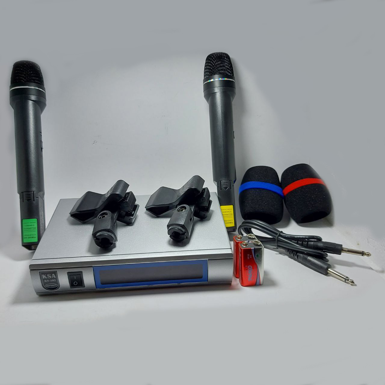 ست میکروفن بی سیم کی اس آ مدل ks-102