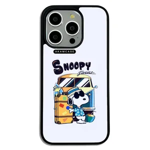 AKAM AMCWA15PRO-SNOOPY11 Cover For Apple iPhone 15 Pro