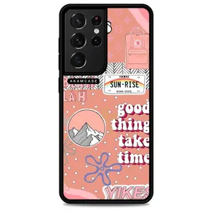 AKAM AMCWSGS21U-GOOD VIBES16 Cover For Samsung Galaxy S21 Ultra