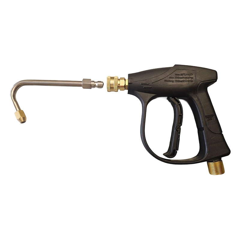 لنس و تفنگی کارواش کوپلینگی مدل 115 درجه رزوه کوچک