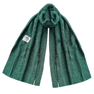 شال گردن زنانه مدل تدی ریش ریشی 2