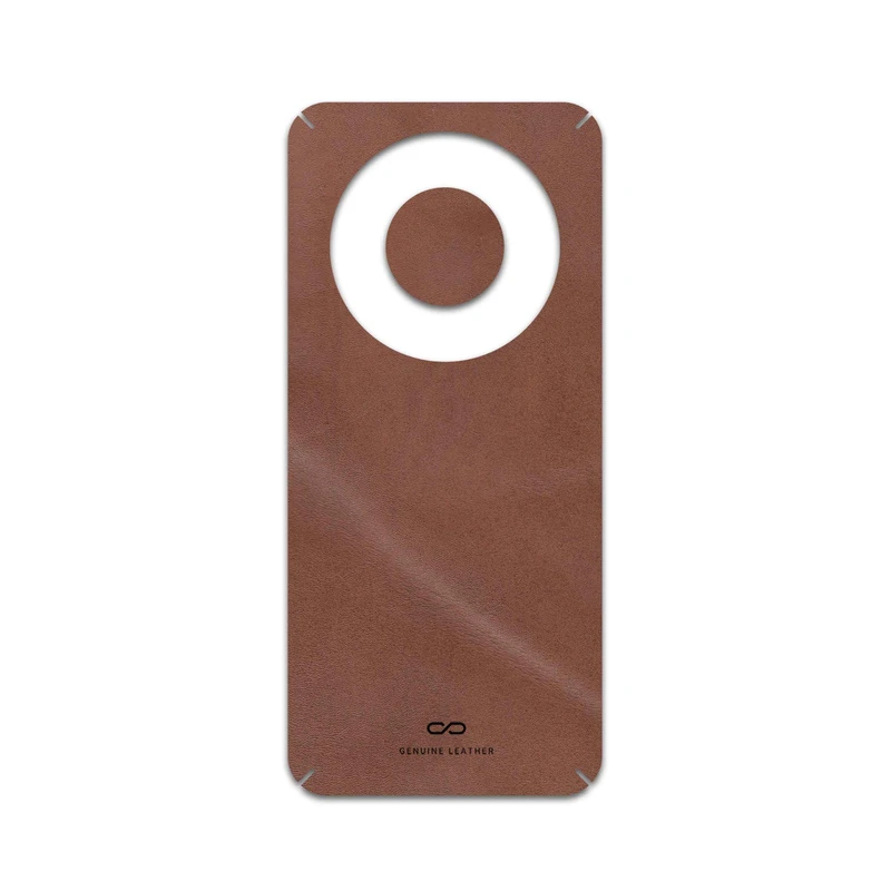 برچسب پوششی ماهوت مدل Matte-Natural-Leather مناسب برای گوشی موبایل آنر X9c Smart