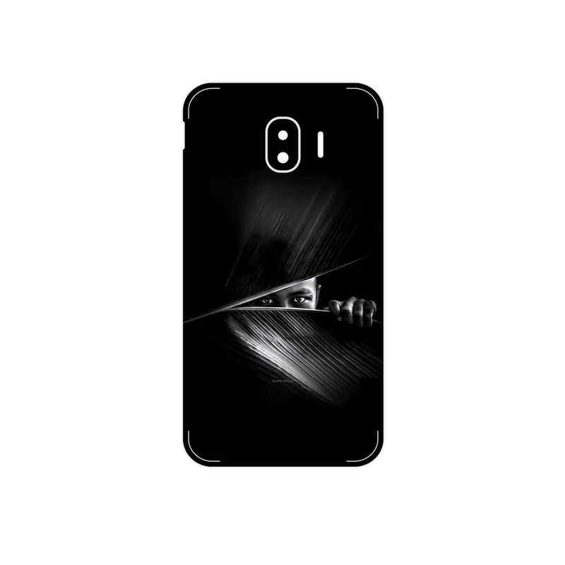 برچسب پوششی ماهوت مدل Black Portrait مناسب برای گوشی موبایل سامسونگ Galaxy J2 Pro 2018