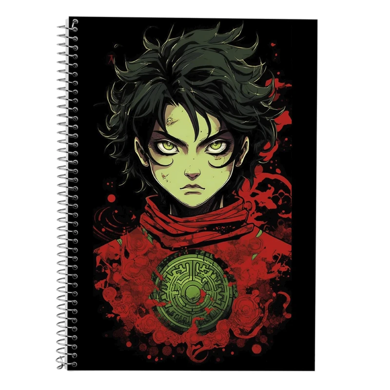 دفتر زبان 50 برگ مدوپد مدل Demon Slayer کد DF10456