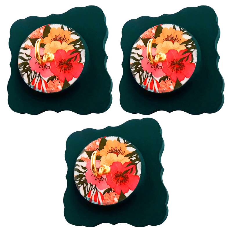 آویز حوله مدل راما کد AG75 بسته 3 عددی