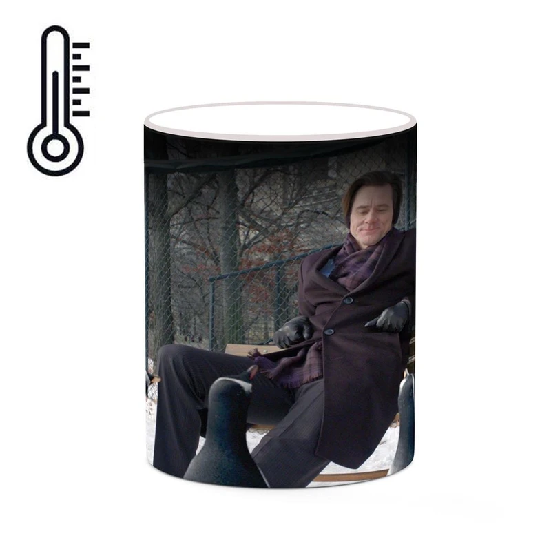 ماگ حرارتی کاکتی طرح جیم کری Jim Carrey مدل mgh26427