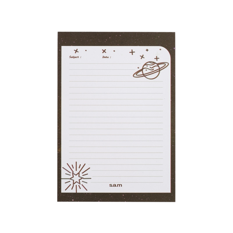 کاغذ یادداشت A5 سم مدل یادآور بسته 50 عددی