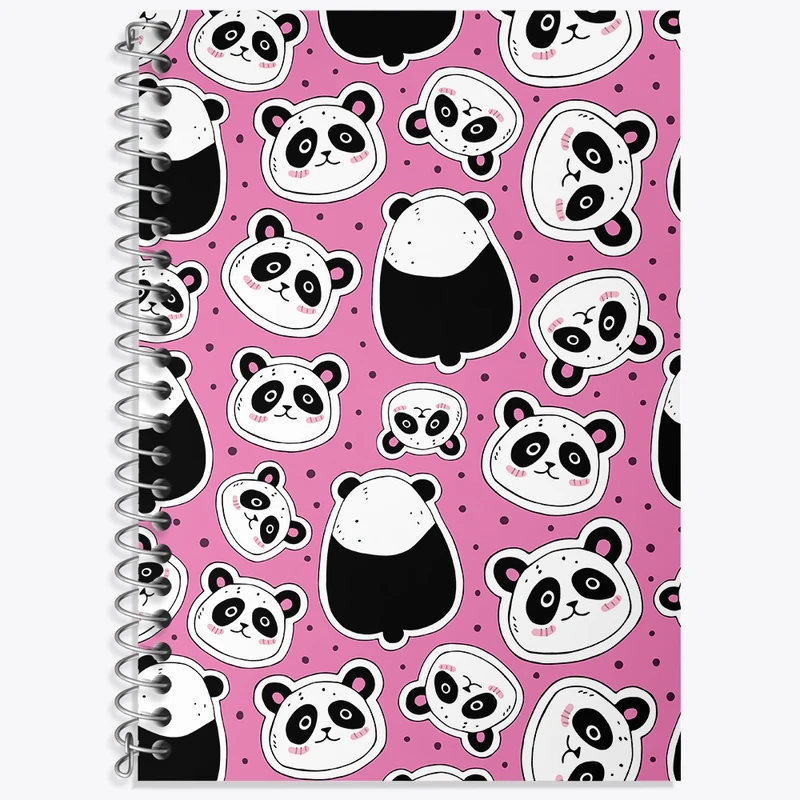 دفتر لغت 50 برگ خندالو طرح پاندا کد N435