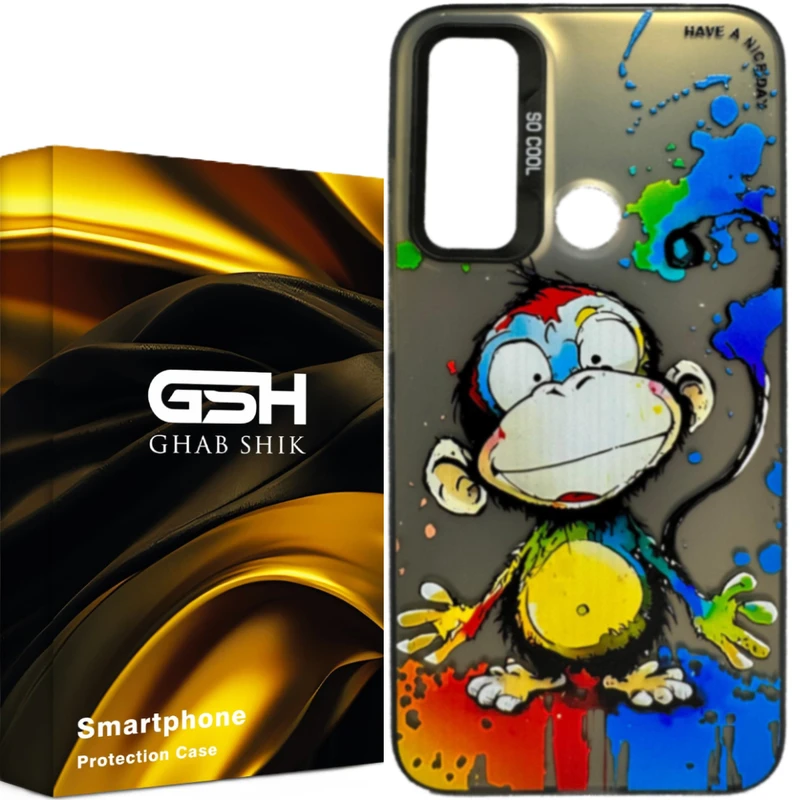 کاور قاب شیک مدل سوکول طرح مانکی مناسب برای گوشی موبایل شیائومی Redmi Note8 / Note 8
