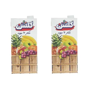 نکتار 6 میوه گلشن - 1 لیتر بسته 2 عددی