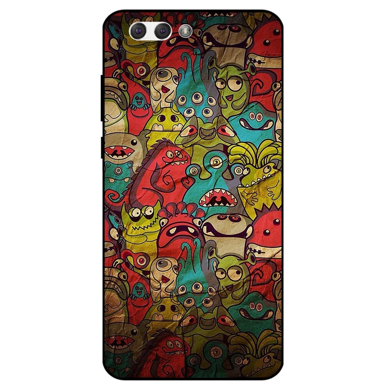 کاور مگافون طرح هیولا مدل 0101 مناسب برای گوشی موبایل ایسوس Zenfone 4 Max / ZC520KL