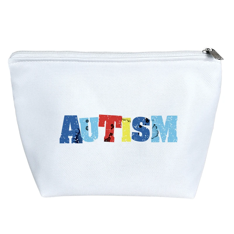 کیف لوازم آرایش دخترانه خندالو مدل اتیسم Autism کد 2597