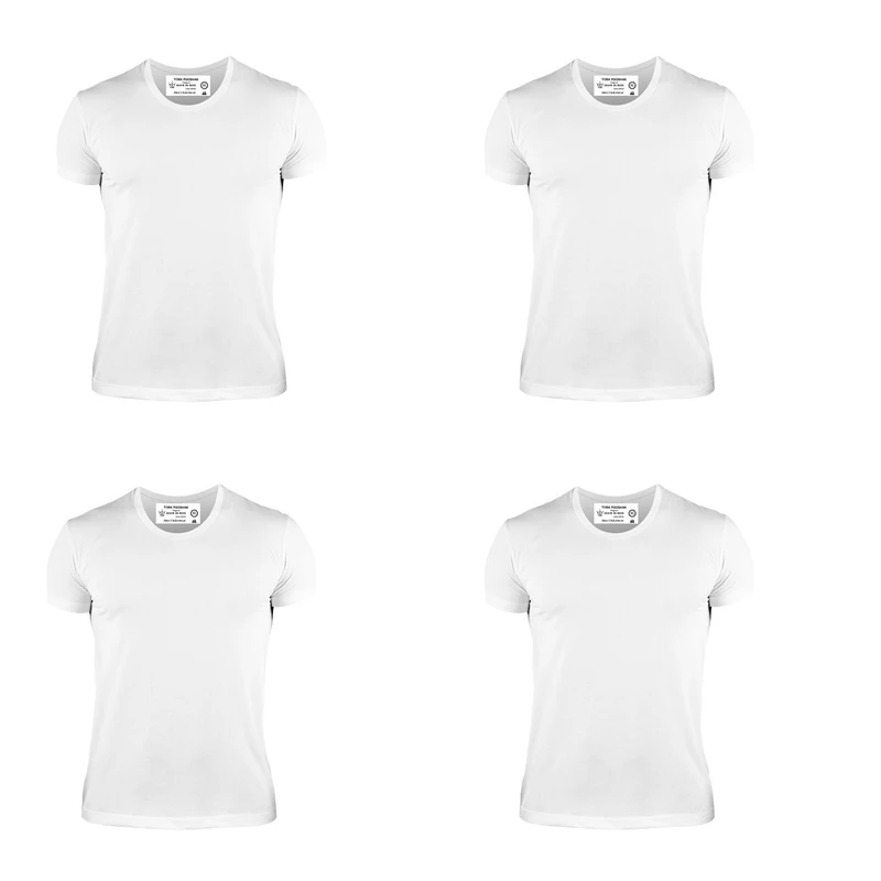 زیرپوش آستین دار پسرانه مدل MDR60 بسته 4 عددی