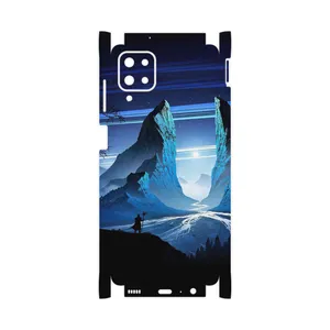 MAHOOT Blue Mountains Digital Art-FullSkin Cover Sticker for Samsung Galaxy A12 Nacho