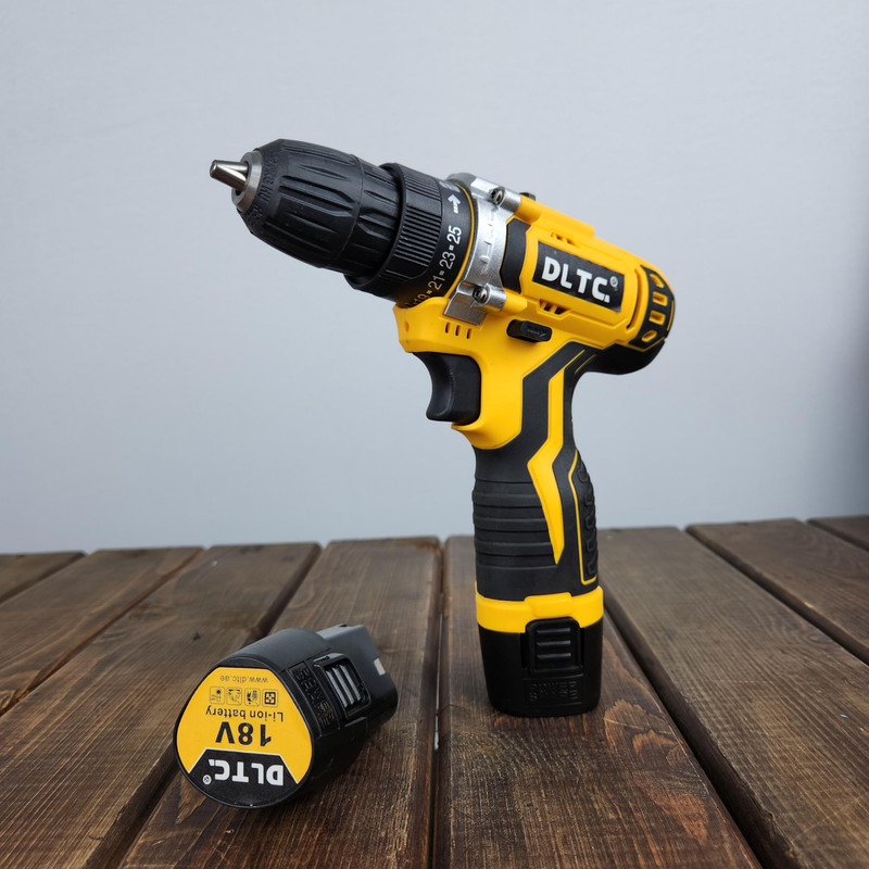 مجموعه 27 عددی دریل پیچ گوشتی شارژی صنعتی دی ال تی سی کد 18v