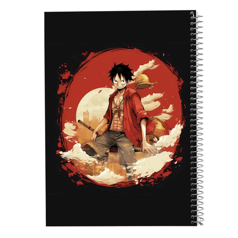 دفتر شطرنجی 50 برگ مدوپد مدل وان پیس One Piece کد DF11680