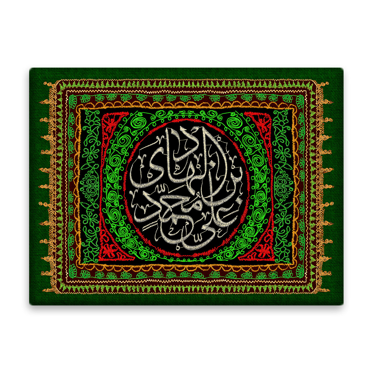 کاشی اطلس آبی طرح علی بن محمد هادی  مدل T5219