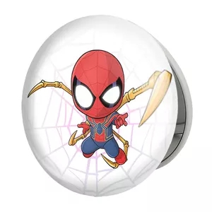 آینه جیبی خندالو طرح مرد عنکبوتی Spider Man مدل تاشو کد 13170 