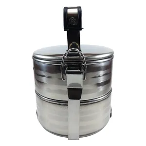 ظرف نگهدارنده غذا مدل دو طبقه