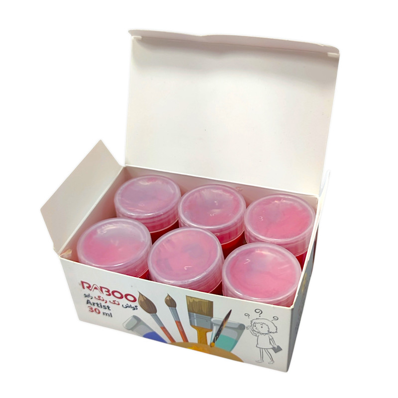 گواش رابو مدل آرتیست بسته 6 عددی