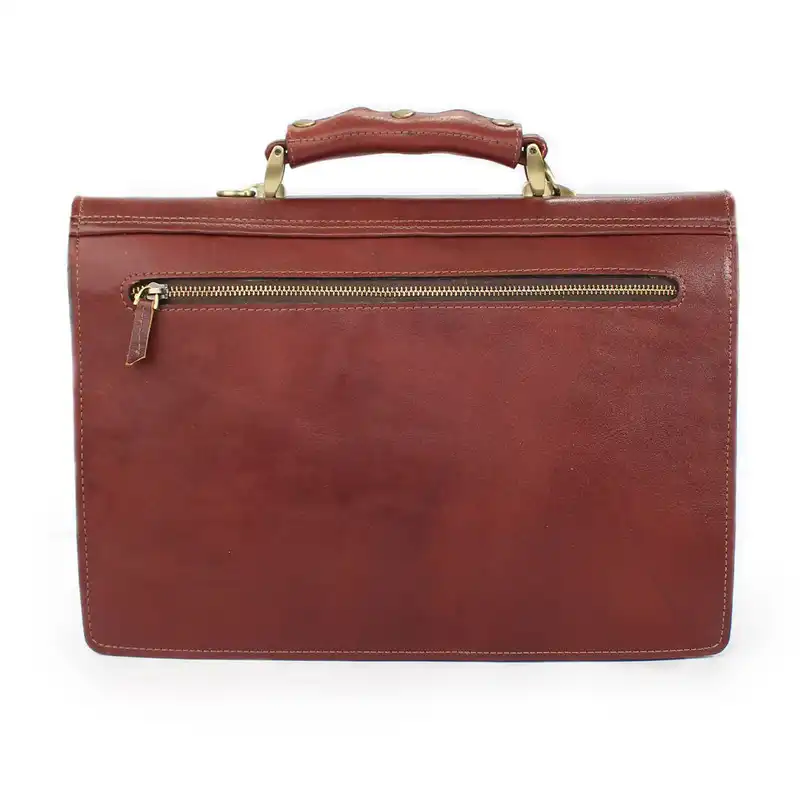 کیف اداری چرم آمادای مدل مدیران تک قفل