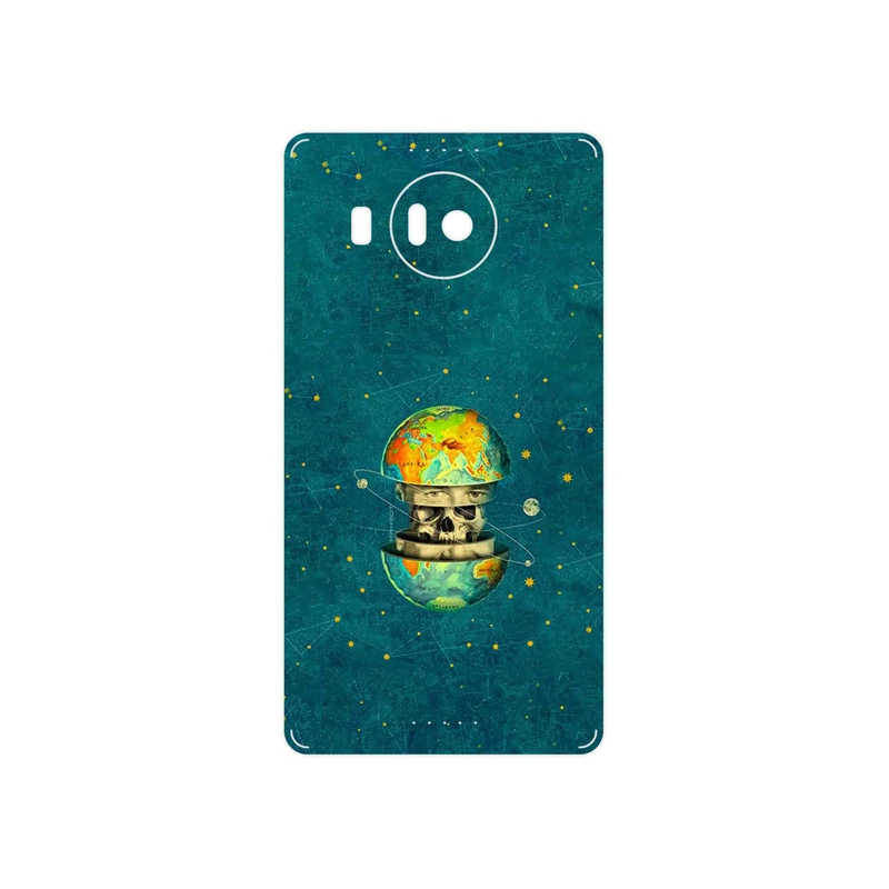 برچسب پوششی ماهوت مدل Collage of Earth Face مناسب برای گوشی موبایل مایکروسافت Lumia 950 XL