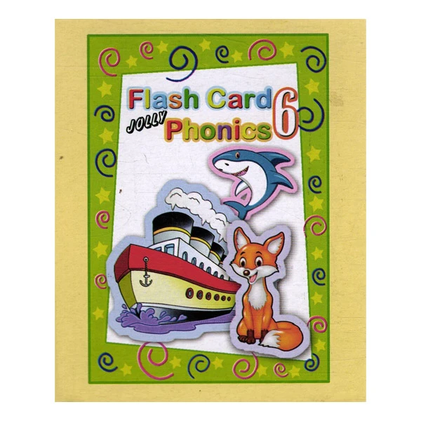 فلش کارت Jolly Phonics 6 اثر جمعی از نویسندگان انتشارات رهنما