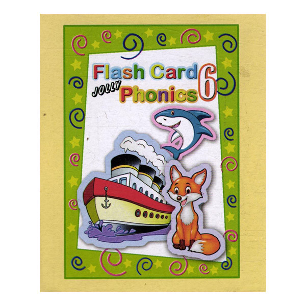 فلش کارت Jolly Phonics 6 اثر جمعی از نویسندگان انتشارات رهنما فلش کارت Jolly Phonics 6 اثر جمعی از نویسندگان انتشارات رهنما