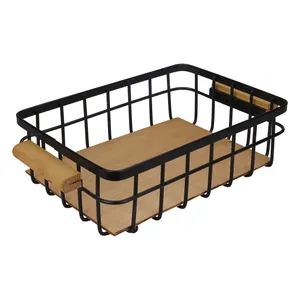 سبد آشپزخانه مدل دسته دار مستطیل 