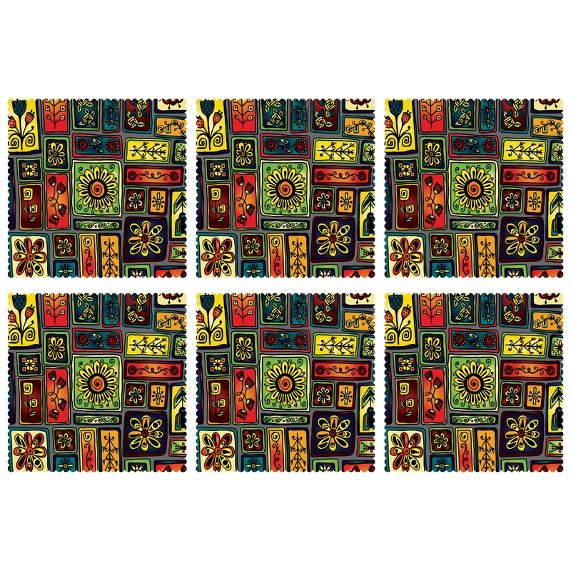 زیربشقابی مدل U1-42552 بسته 6 عددی