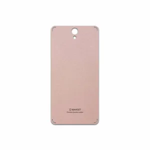 MAHOOT Rose Gold Leather Cover Sticker for Lenovo Vibe S1