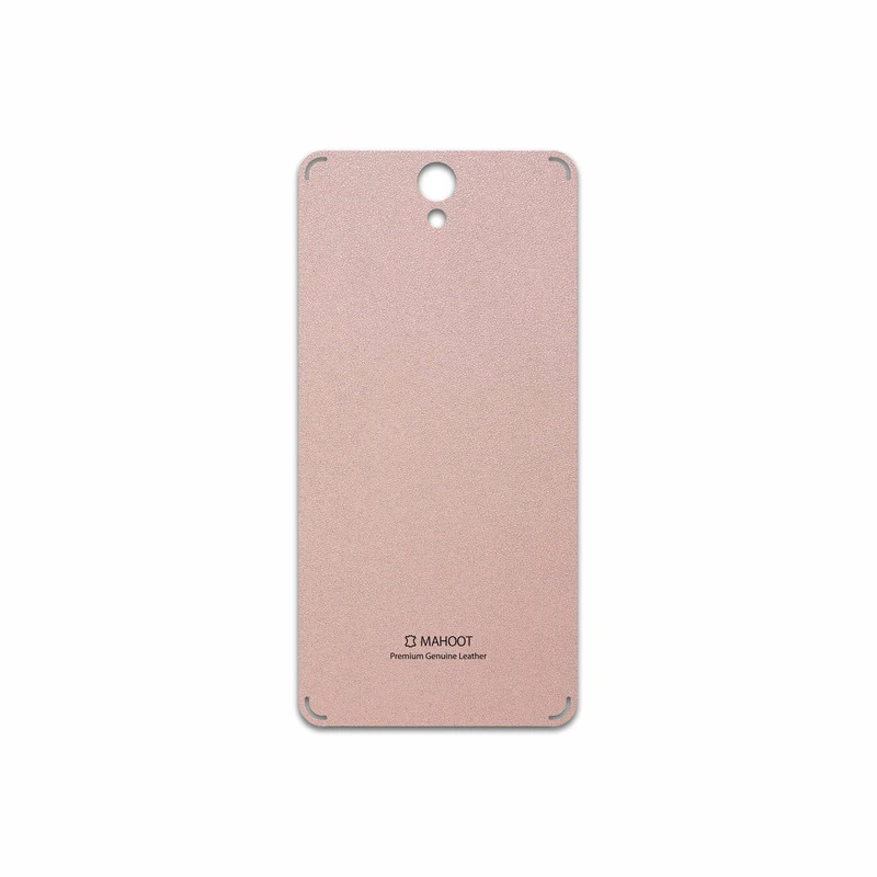 برچسب پوششی ماهوت مدل Rose Gold Leather مناسب برای گوشی موبایل لنوو Vibe S1