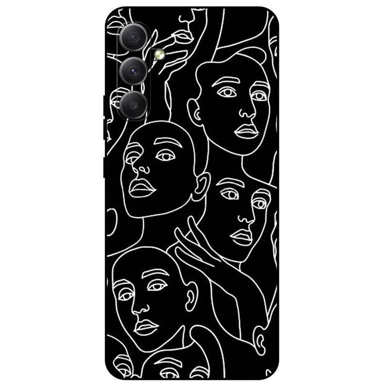 کاور مگافون طرح دخترانه مدل 7762 مناسب برای گوشی موبایل سامسونگ Galaxy A34 5G